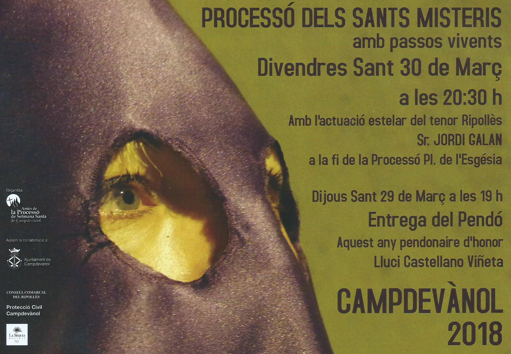 Semana Santa en Campdevànol 2018 Campdevànol /  
Campdevánol
